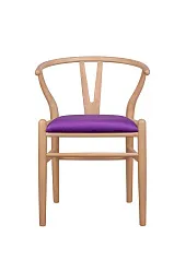 стильный Стул ретро Wishbone Purple V2 на заказ