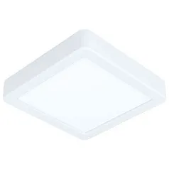 красивые 99236 Светодиодный накладной светильник FUEVA 5, 10,5W (LED), 160х160, H28, 1200lm, 3000K, сталь, белы на заказ