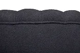 Низкое кресло ракушка Pearl Black Boucle №4 в Москве
