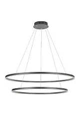 Люстра Orblaze 2 rings 800 black на заказ в интернет-магазине