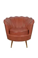 Низкое кресло ракушка Pearl Brown в интернет-магазине