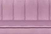 Дизайнерский двухместный диван Pearl Double Pink на черных ножках №4