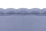 Трехместный диван ракушка для гостиниц Pearl Triple Blue №4