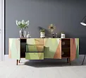 Комод "Бербер (Berber)" удлиненный принт 16 арт BB11/Print_16 №1