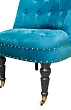 Низкое кресло Aviana Blue Velvet №4