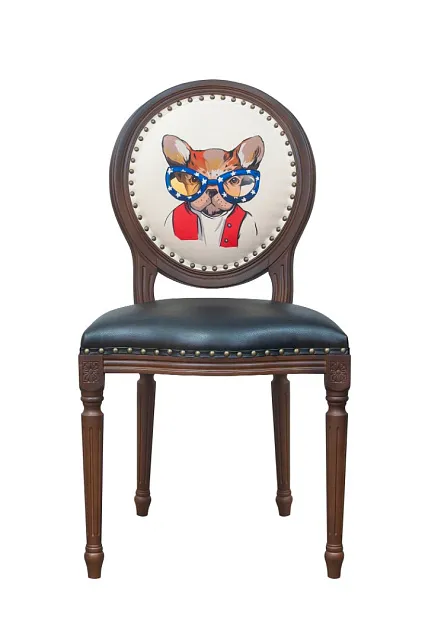 Стул Delo Kora Bulldog Print в Москве Стул Delo Kora Bulldog Print