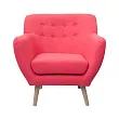 Низкое кресло Fuller Red №0
