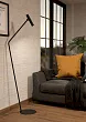 900909 Торшер ALMUDAINA, 1X5W(LED), 480lm, H1570, сталь, черный №0