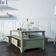 Стол журнальный "Оливия (Olivia)" 4 ящика арт GC1004 №1