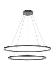купить стильные Люстра Orblaze 2 rings 1000 black