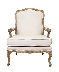 фото Мягкое кресло с подлокотниками Nitro Beige в интерьере