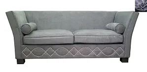Диван арт-деко Volte темно-серый