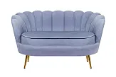 Диван ракушка Pearl Double Blue №0