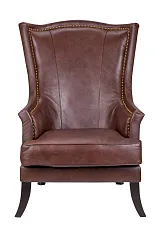 купить стильное Кожаное кресло коричневое Chester Leather