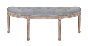 купить Оттоманка Onora Velvet Gray