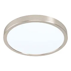 купить стильные 99221 Светодиодный накладной светильник FUEVA 5, 20W (LED), ?285, H28, 2300lm, 3000K, сталь, никель ма