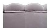 Кресло с пуфом ракушка Pearl Grey №3