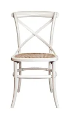 красивый Стул ретро Cross Back White Ver.2 в Москве