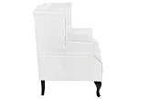 Кожаный дизайнерский диван лофт Royal Sofa White №2 в Москве