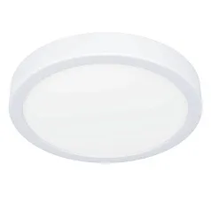 купить 900654 Накладной светильник FUEVA 5, 17W (LED), 3000K, IP44, ?210, сталь, белый / пластик, белый в интернет-магазине