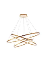 фото Люстра Orblaze 3 rings 600 gold в интерьере