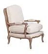 Мягкое полукресло с подлокотниками Niro Rattan Beige №1 в Москве