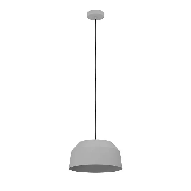 900379 Подвесной потолочный светильник CONTRISA, 1x40W, E27, H1100, ?380, сталь, серый в Москве 900379 Подвесной потолочный светильник CONTRISA, 1x40W, E27, H1100, ?380, сталь, серый