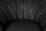 Низкое кресло ракушка Pearl Black V2 №5 в Москве