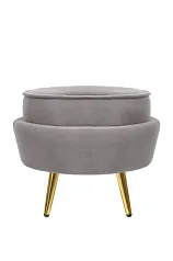 купить красивые Пуф Pearl Adorn Grey