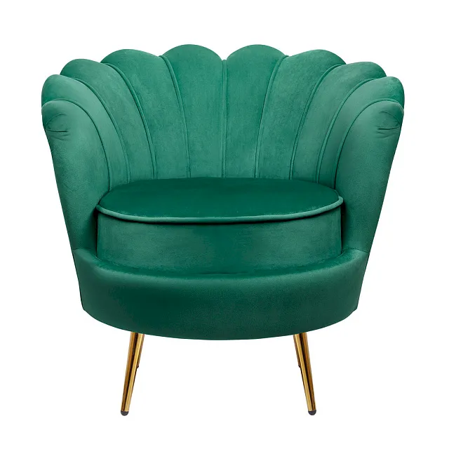 Низкое кресло ракушка Pearl Green V2 в Москве