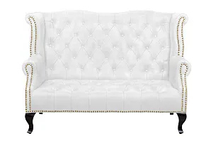 заказать Кожаный дизайнерский диван лофт Royal Sofa White в интернет-магазине в Москве