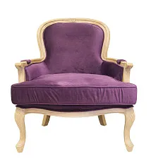 Классическое кресло Diesta Violet в интерьере