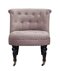 красивое Низкое кресло Aviana Taupe Velvet на заказ