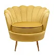 Низкое кресло ракушка Pearl Yellow №0 в Москве