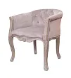 Низкое кресло ретро Kandy Pink Velvet №3 в Москве