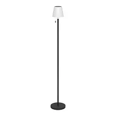 заказать 75888 Торшер на солнечн. батарее MONTAPALMA-L, H1400, 2,2W(LED), IP54, 3000K, 190lm, сталь, черн/пластик, белый в интернет-магазине