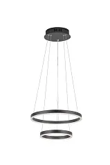 Люстра Orblaze 2 rings 400 black в интернет-магазине