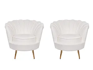 Комплект кресел ракушка Pearl Beige на заказ в интернет-магазине