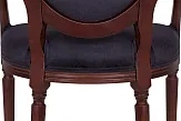 Мягкий стул с подлокотниками Delo Kora Arm Black №5 в Москве
