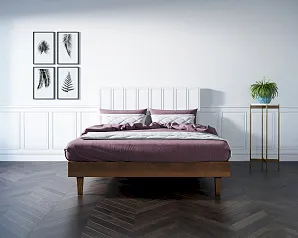красивые Кровать "Андерсен (Andersen)" 160х200 см арт AN160WH