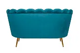 Диван ракушка Pearl Double Marine Velvet №3