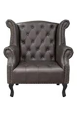 купить Каминное кожаное кресло Royal Brown V2 в интернет-магазине