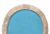 Стул с круглой спинкой Volker Oak Light Blue №4 в Москве