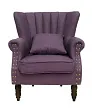 Кресло с пуфом Lab Violet V2 №1 в Москве