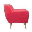 Низкое кресло Fuller Red №1