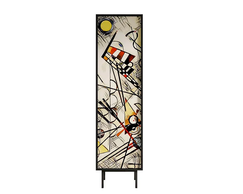 Шкаф c одной дверкой "Эмерсон (Emerson)" by Kandinsky арт EM101/Print_01 в Москве Шкаф c одной дверкой "Эмерсон (Emerson)" by Kandinsky арт EM101/Print_01