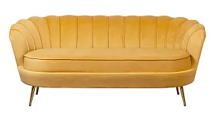 Дизайнерский диван Pearl Triple Yellow в интернет-магазине