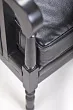 Классическое американское кресло Colin Black Leather №4 в Москве