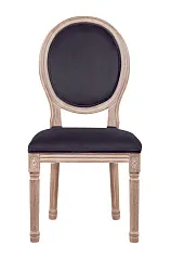 Стул с круглой спинкой Volker Oak Black в интерьере