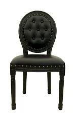 купить стильный Стул Volker Button Black в Москве